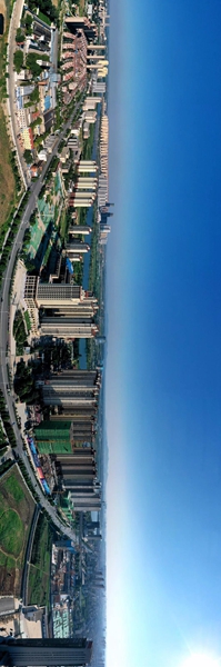 襄州區(qū)航拍，主干道航空路沿線都市風(fēng)光，馬軍攝.jpg